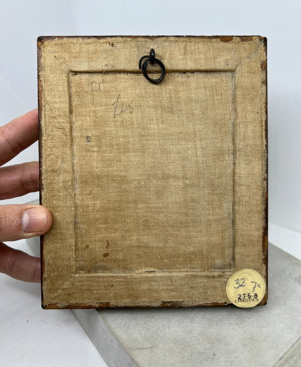 Profile homme en cire XIX sec.-photo-5