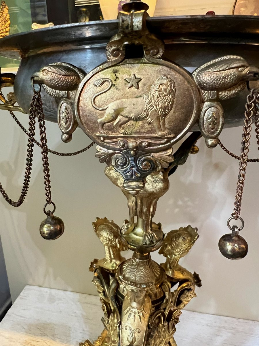 France XIX Gilded Bronze-photo-1