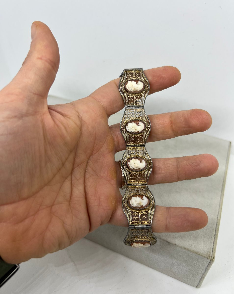 Italie  XX sec argent massif-photo-2