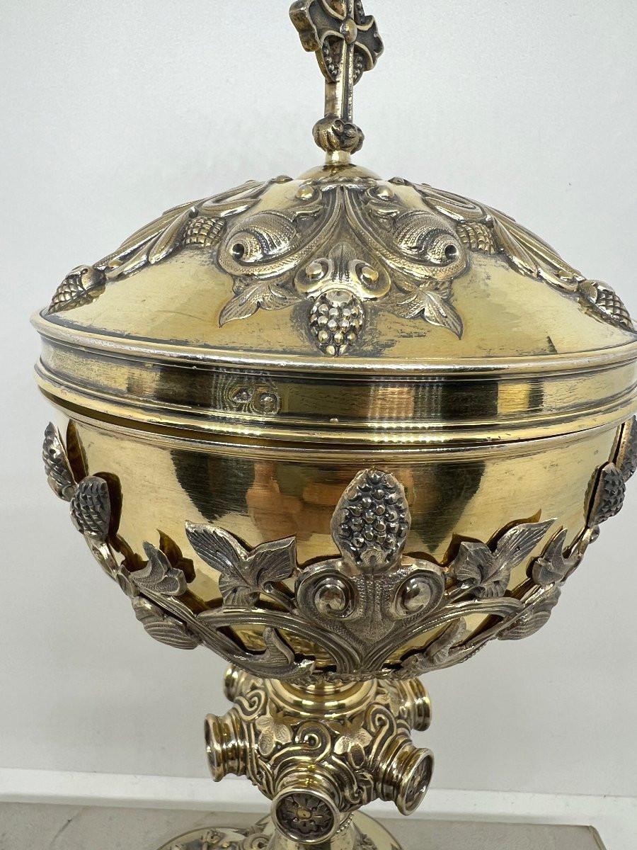 France, Late 19th Century, Gilded Silver-photo-4