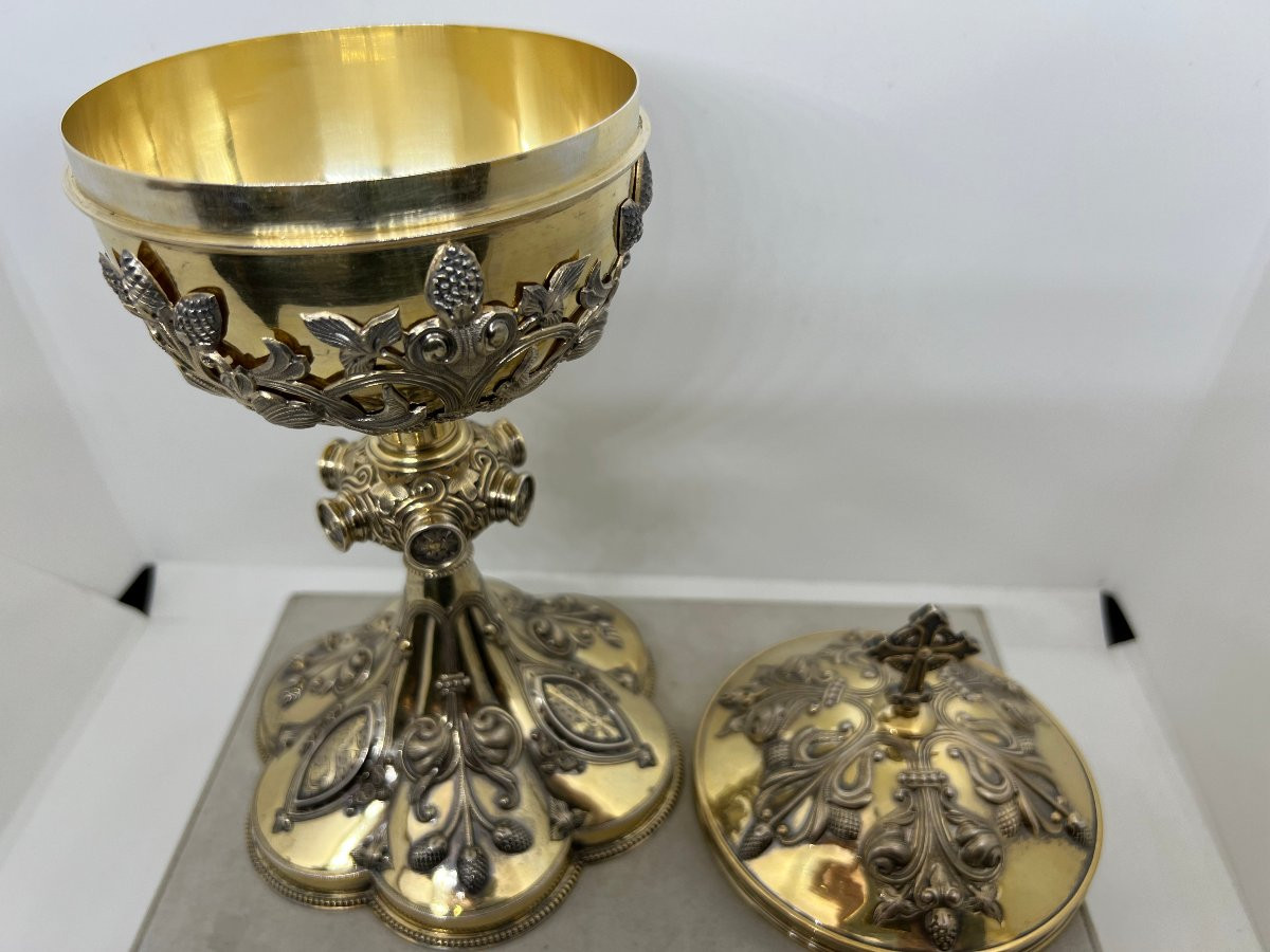 France, Late 19th Century, Gilded Silver-photo-6