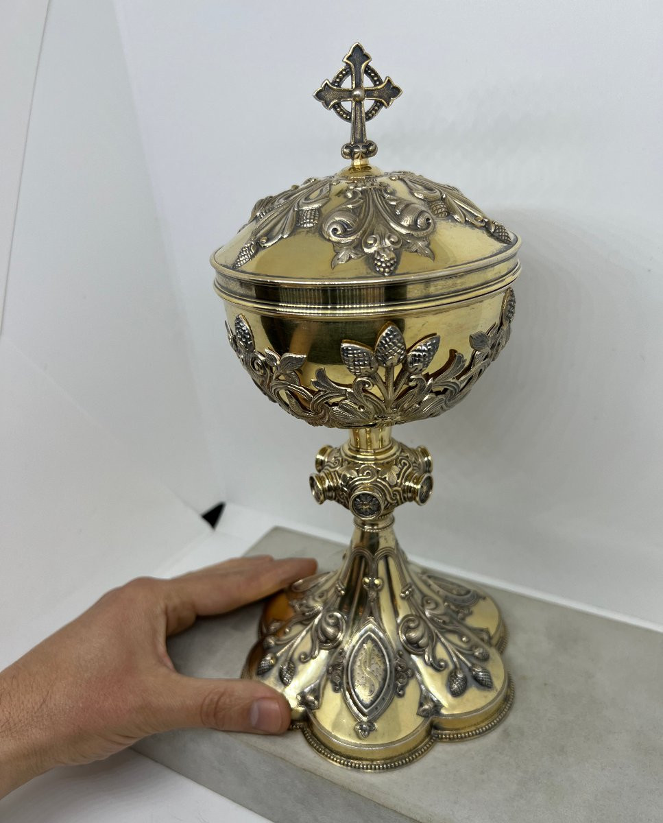 France, Late 19th Century, Gilded Silver-photo-7