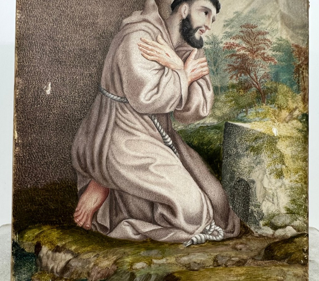 17th-century Tempera On Parchment-photo-2