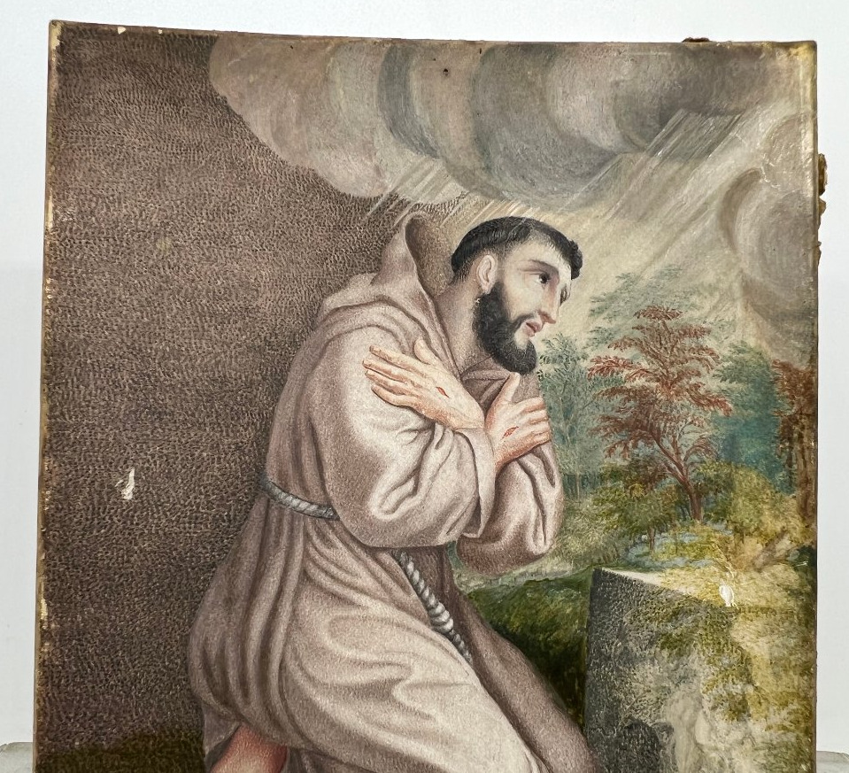 17th-century Tempera On Parchment-photo-4
