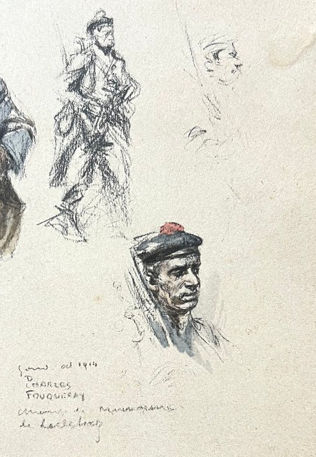 D. Charles Fouqueray (1969–1956) Drawing-photo-3