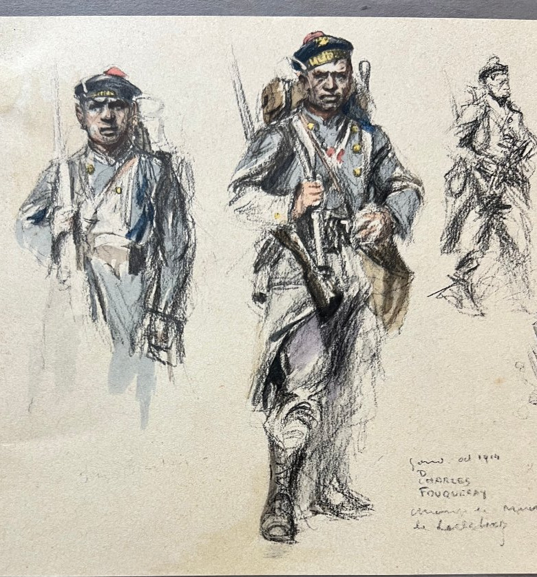 D. Charles Fouqueray (1969–1956) Drawing-photo-5