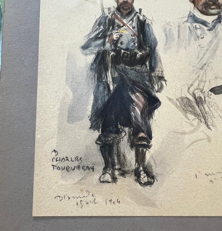 D. Charles Fouqueray (1969–1956) Drawing-photo-7