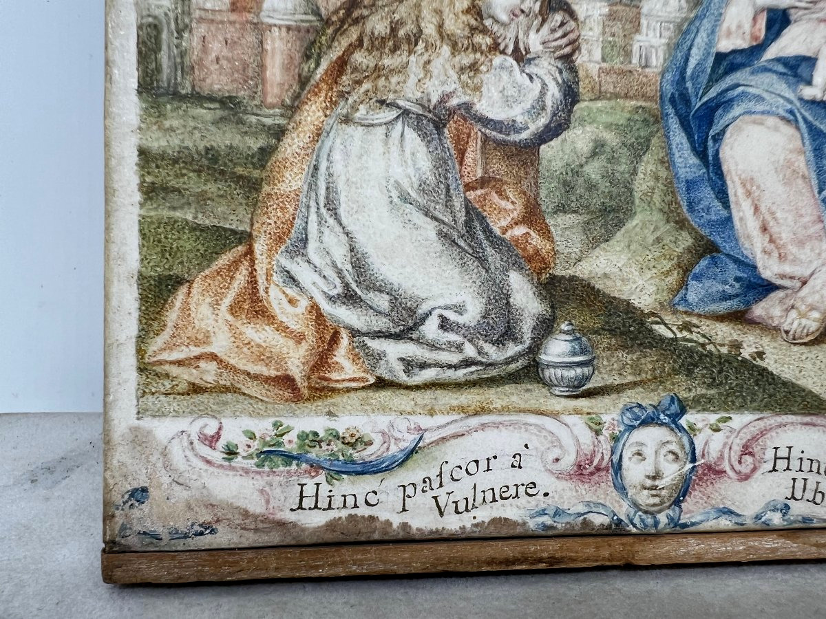 Italie XVII sec. parchemin-photo-3