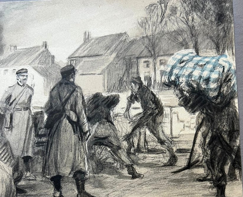 D.Charles Fouqueray 1869-1956 dessin-photo-3