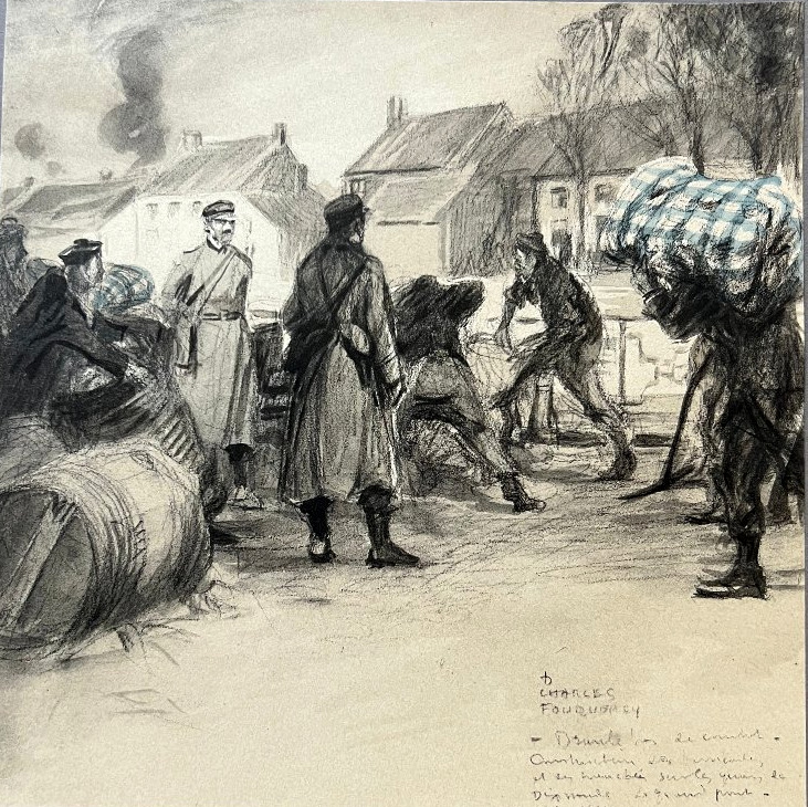 D.Charles Fouqueray 1869-1956 dessin-photo-3