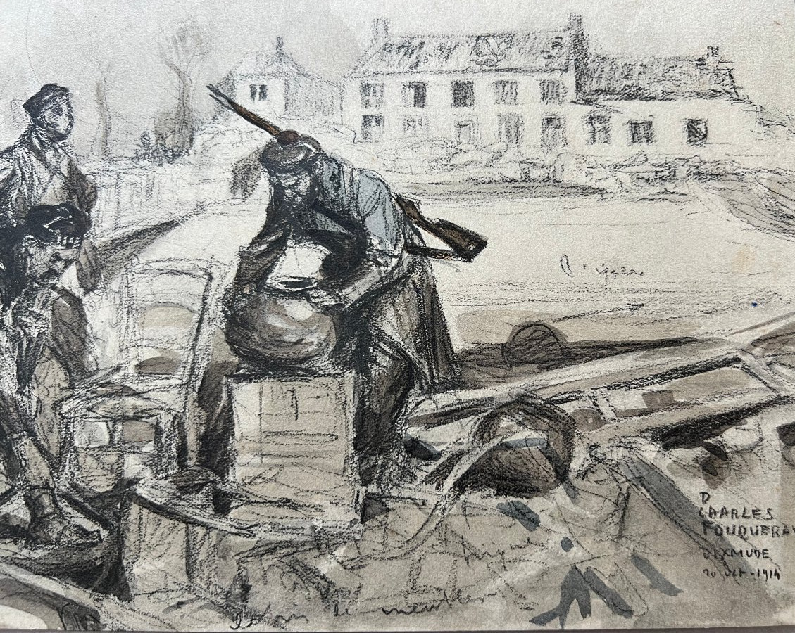 D.Charles Fouqueray 1869-1956 dessin-photo-4