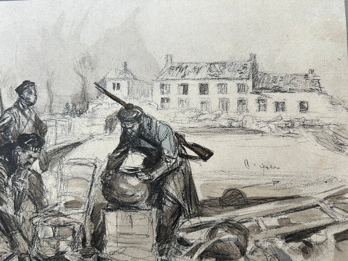 D.Charles Fouqueray 1869-1956 dessin-photo-1