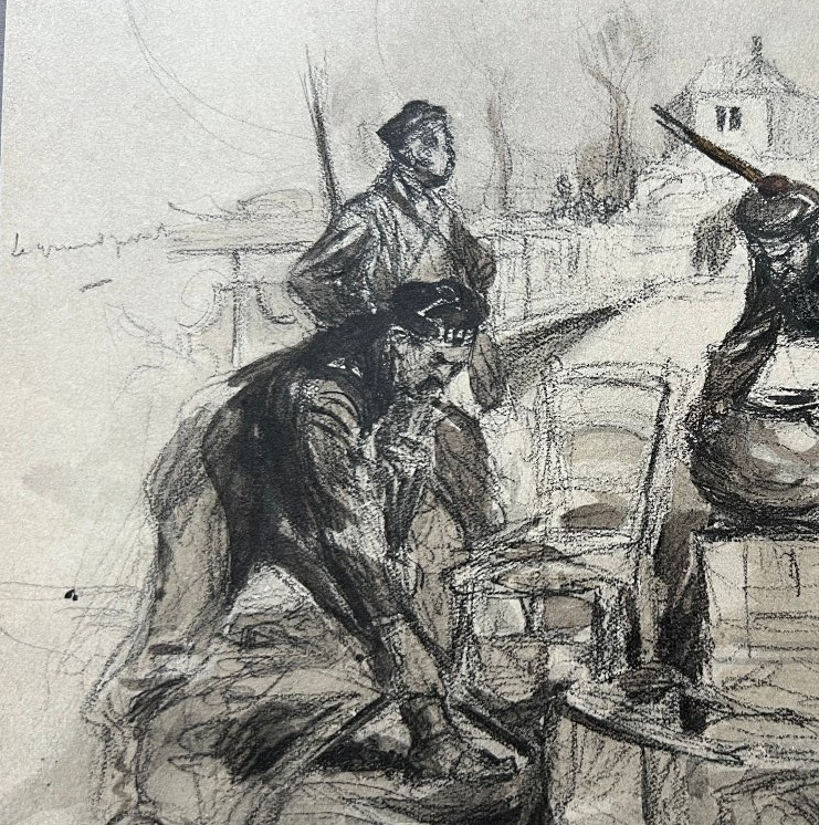 D.Charles Fouqueray 1869-1956 dessin-photo-4