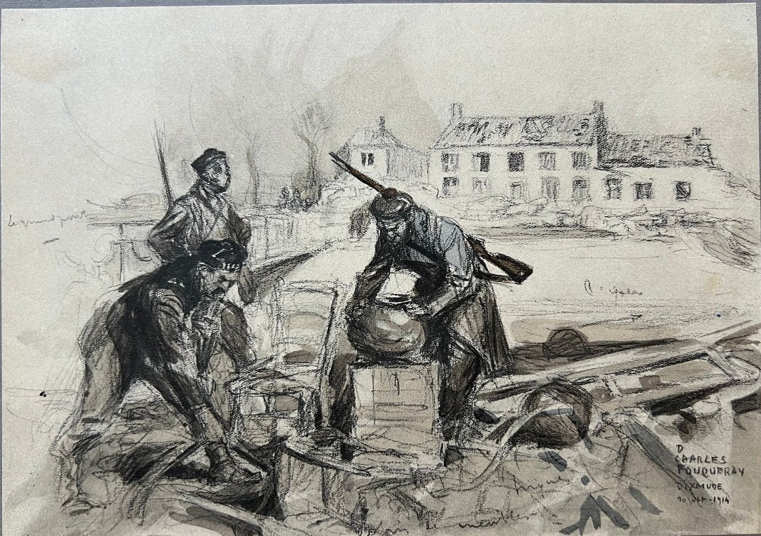 D.Charles Fouqueray 1869-1956 dessin