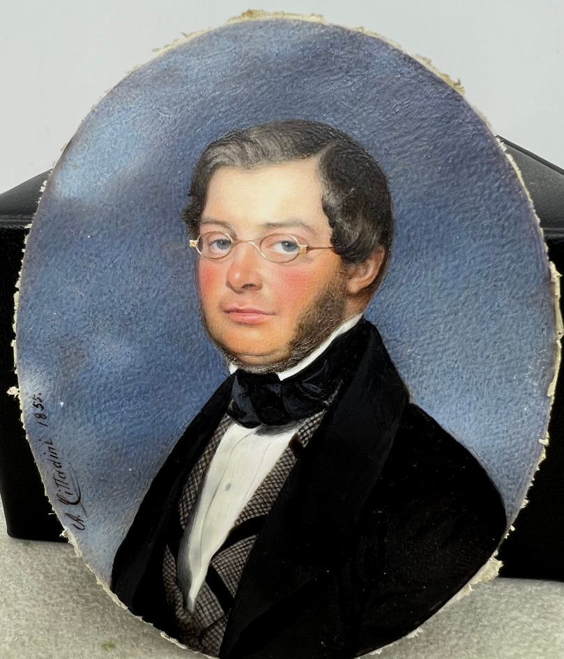 Alessandro Cittadini 1855 miniature