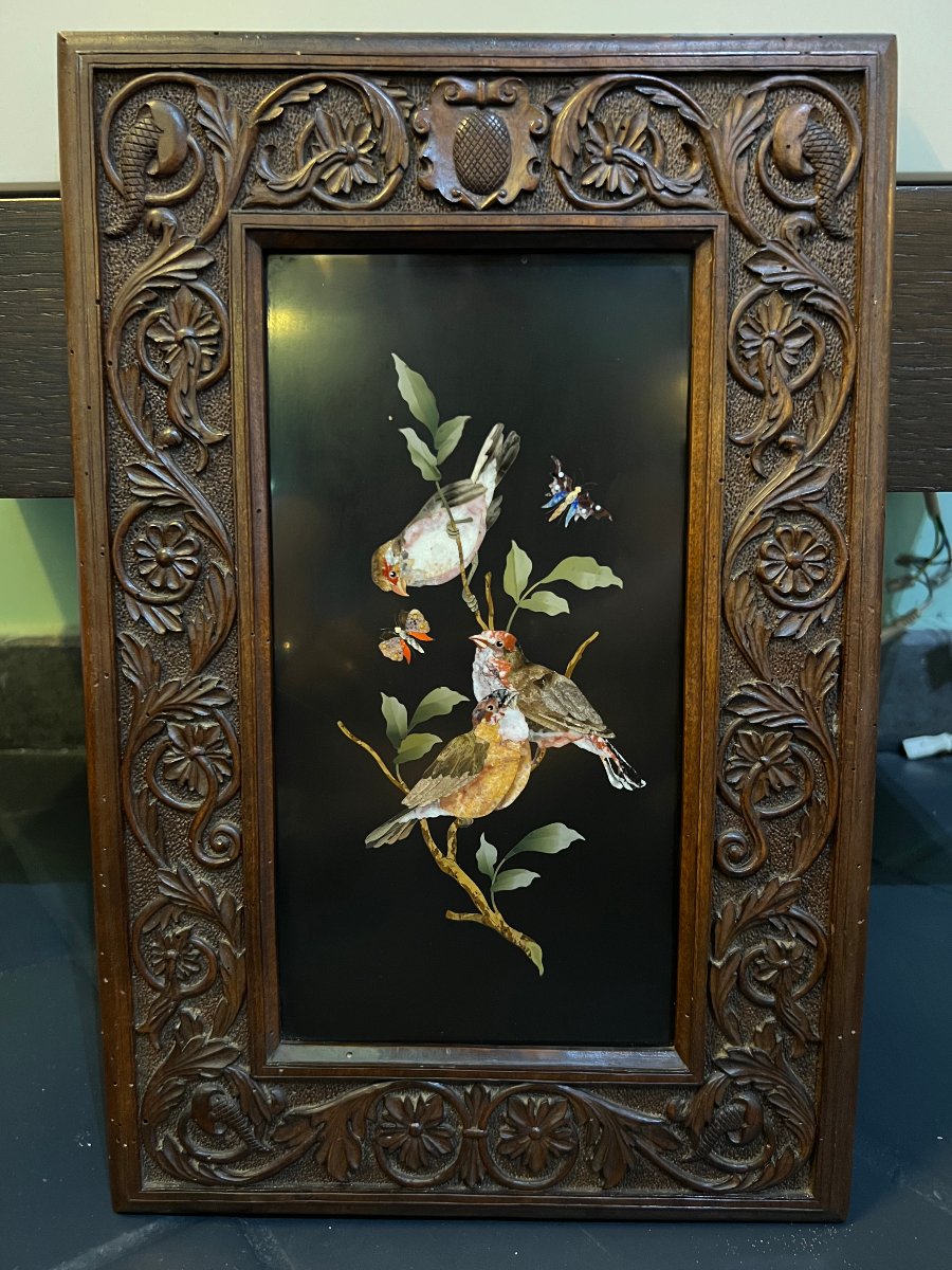 Pietra dura Florence XIX sec -photo-2