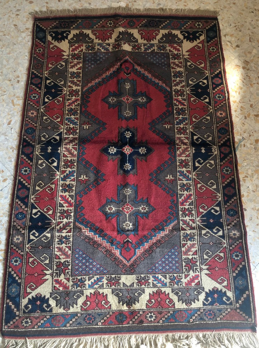 Tapis Turquie Ans 70 Du XX Sec.