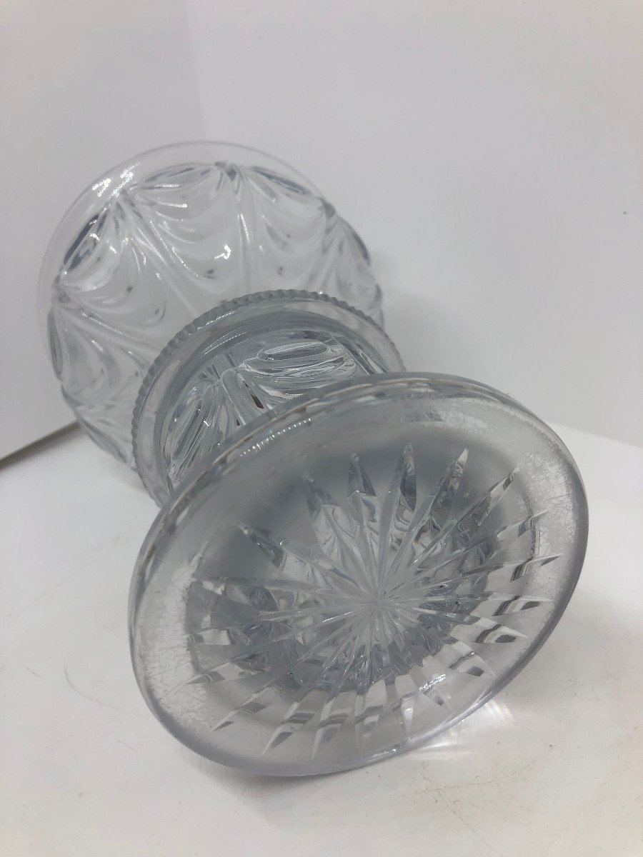 Creusot O Baccarat Charles X Size Crystal Cup-photo-3