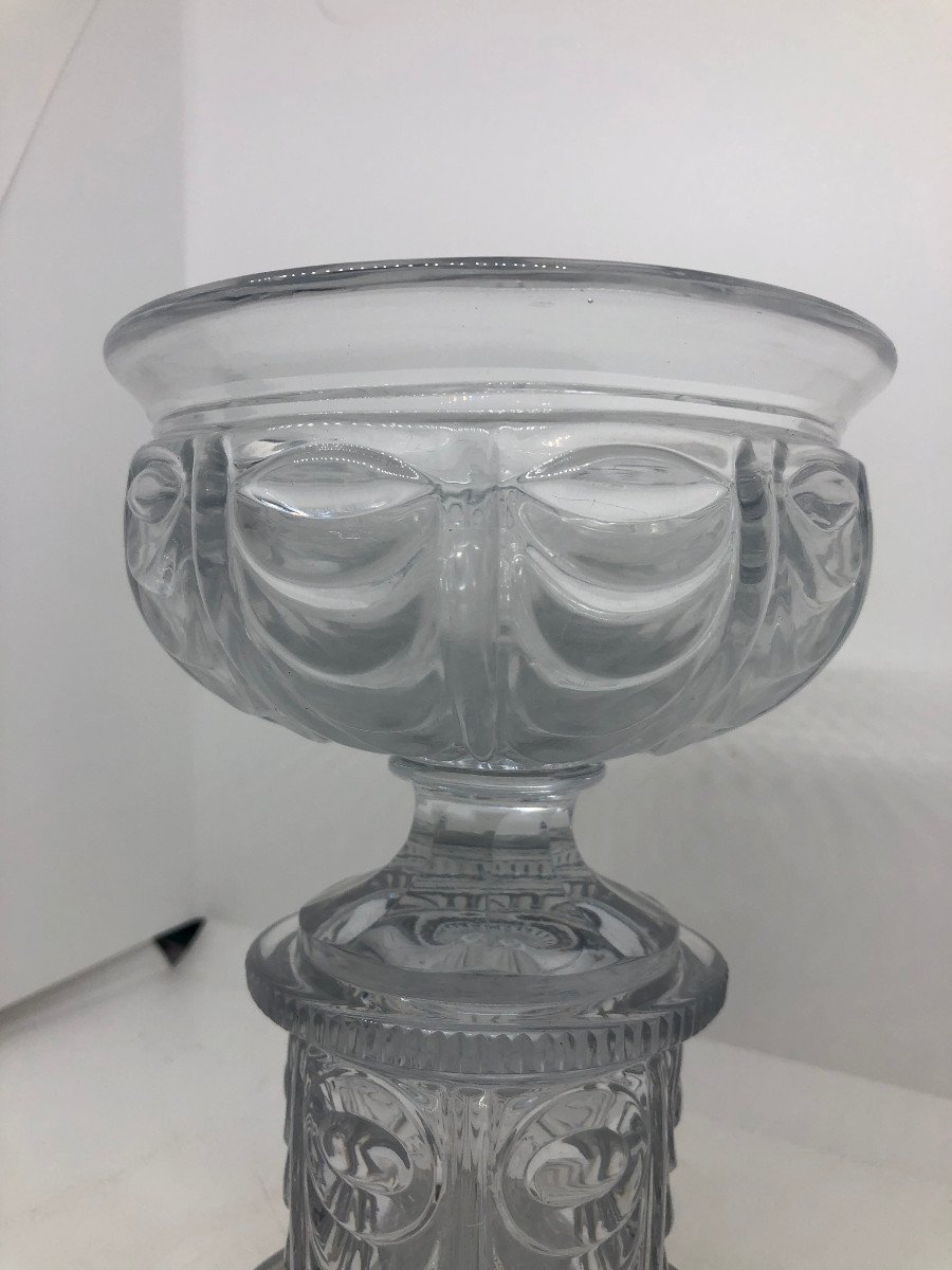 Creusot O Baccarat Charles X Size Crystal Cup-photo-4