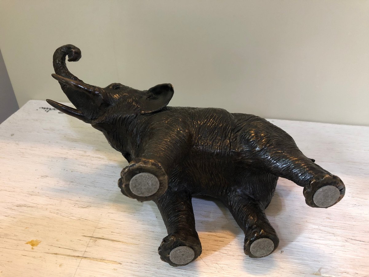 Elephant In Bronze From The XX Sec-photo-4
