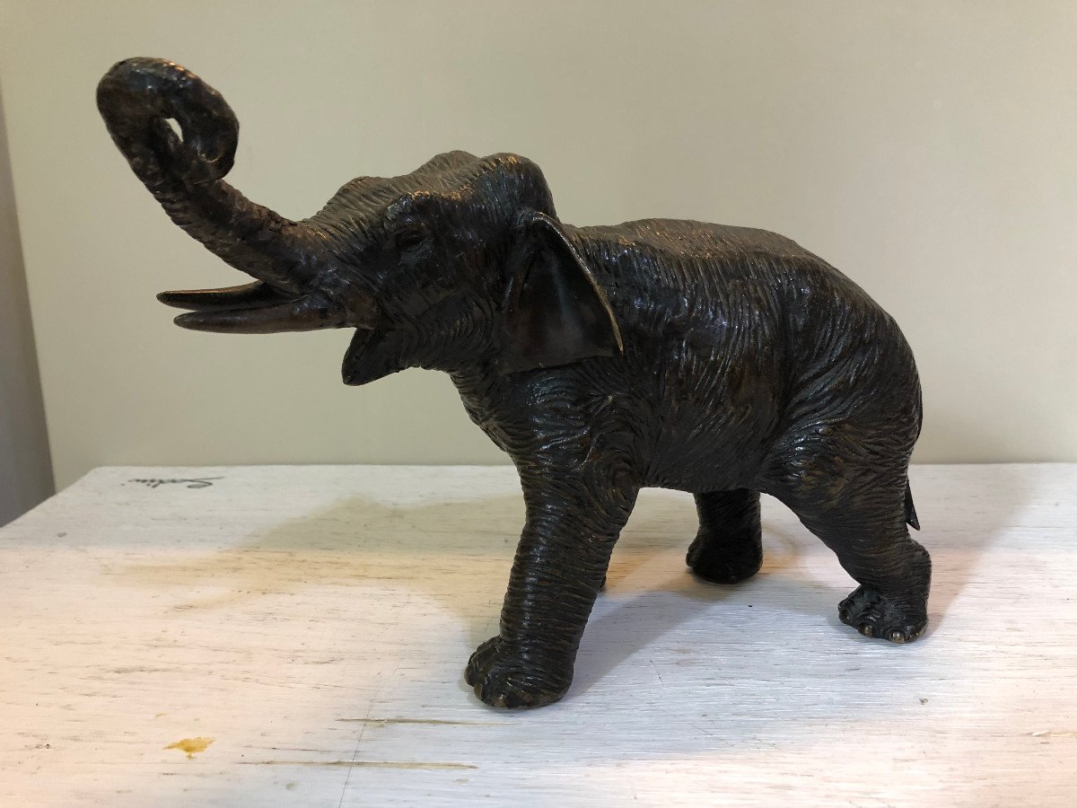 Elephant In Bronze From The XX Sec