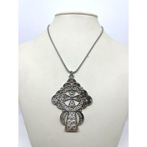 Filigree Silver Pendant