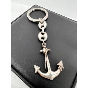 Keychain In Sterling Silver