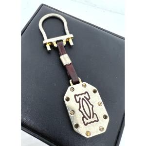 Cartier Steel Keychain