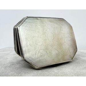 Tabatiere argent massif XVIII sec