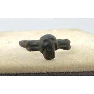 15th-century Medieval Bronze Ring