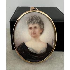 Ellen Louisa Stansfeld (1858–1944) Miniature 
