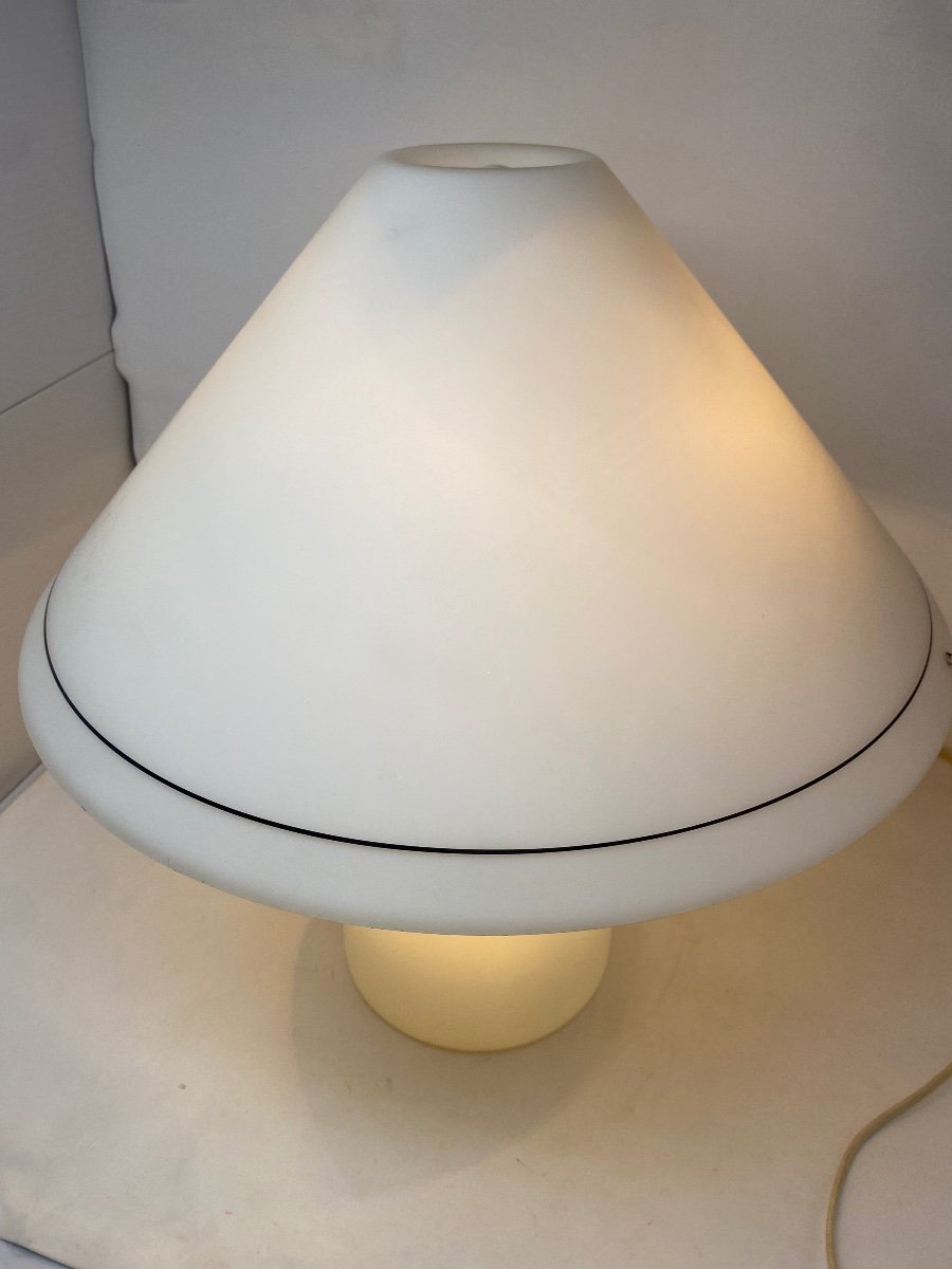 German Glass Lamp From The 70s-photo-4