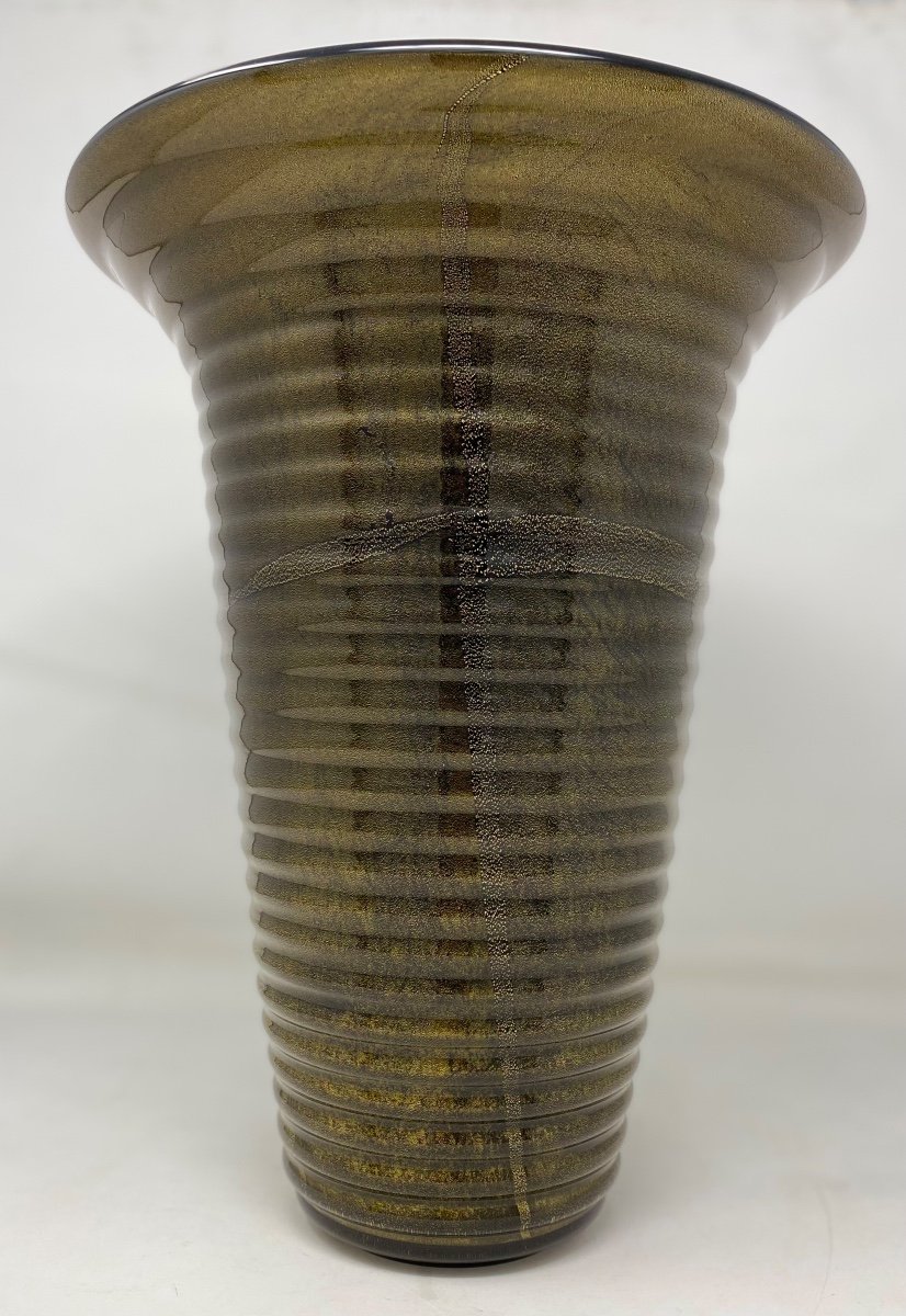Large Vase Murano Seguso-photo-2