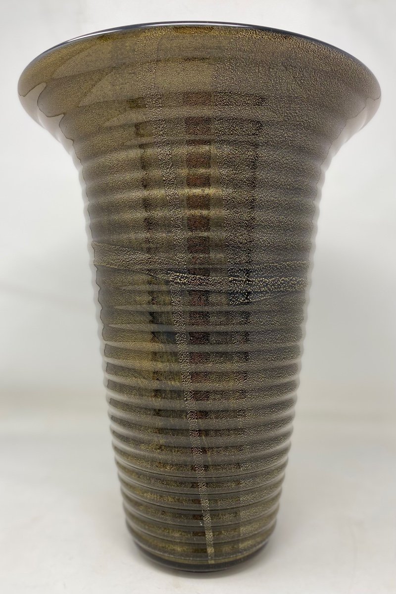 Large Vase Murano Seguso-photo-4