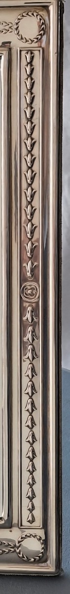 Mirroir de table en argent anglais-photo-4