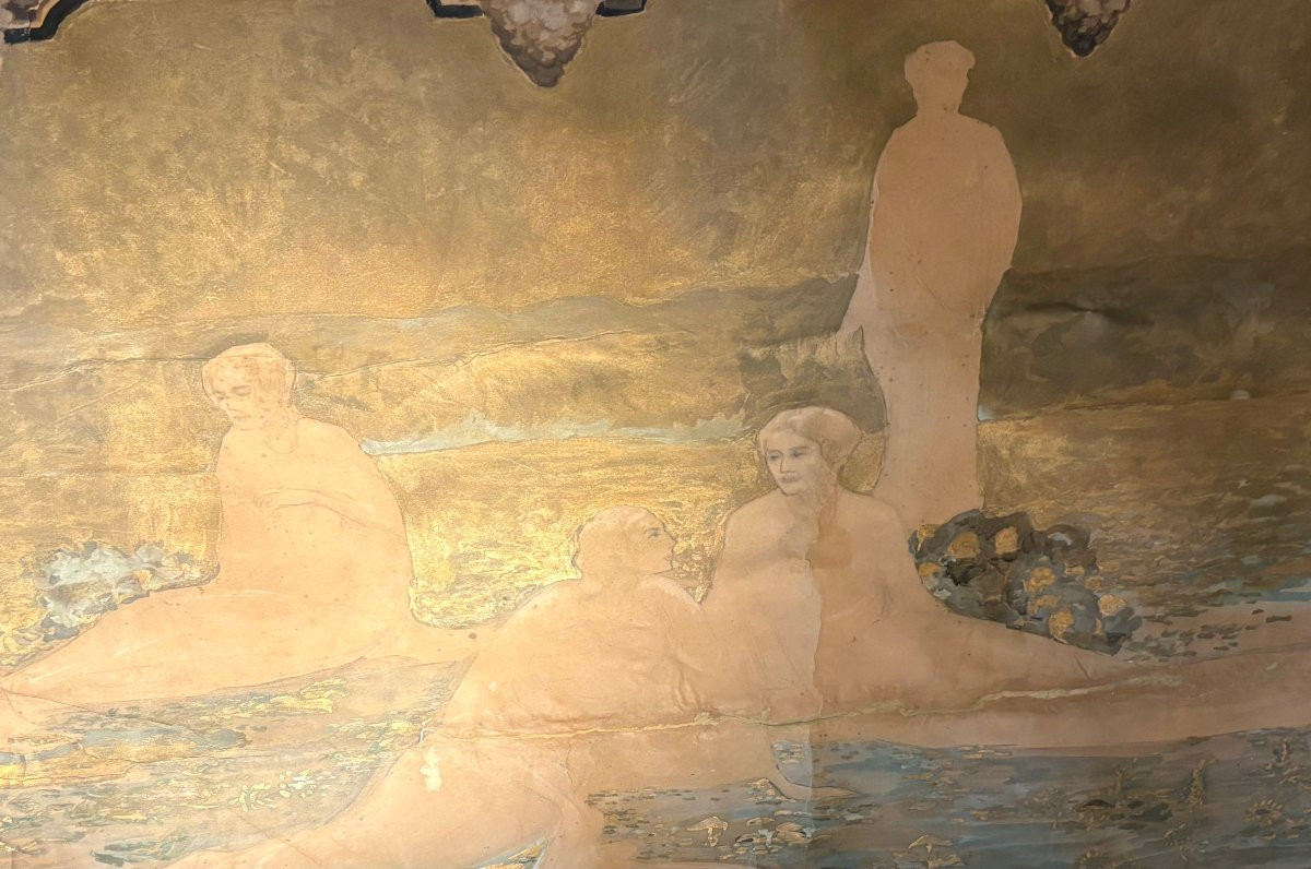 Fresque Art Nouveau par Jean  Roch Collon-photo-2