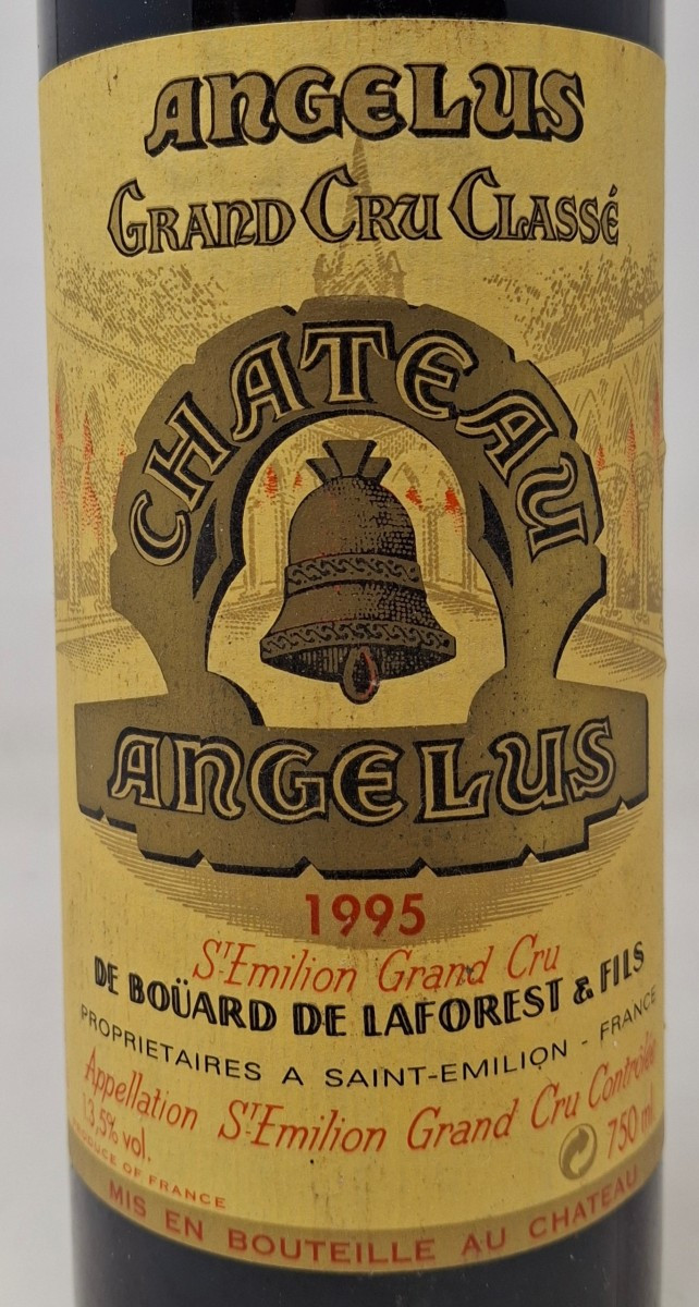 Bottle Of Chateau Angelus 1995 Wine-photo-2