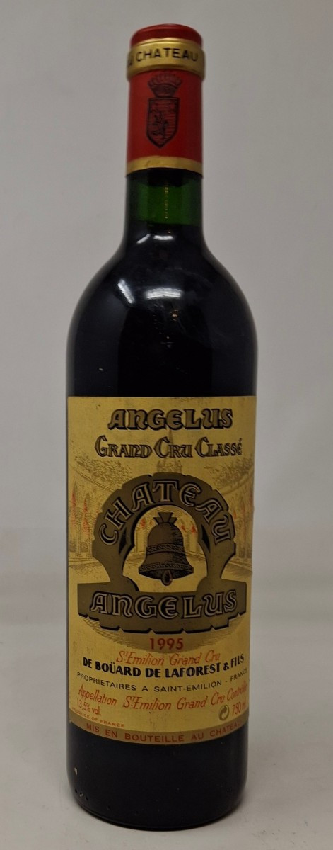 Bottle Of Chateau Angelus 1995 Wine