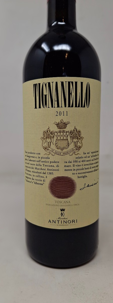 Bottle Of Tignanello Wine 2011-photo-2