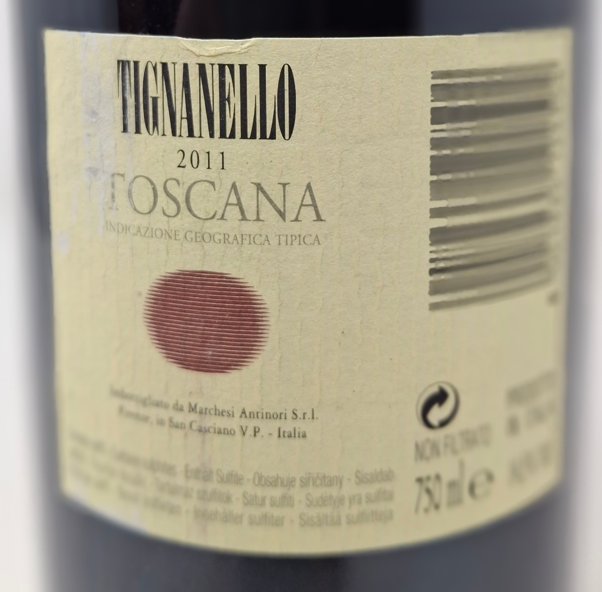 Bottle Of Tignanello Wine 2011-photo-3