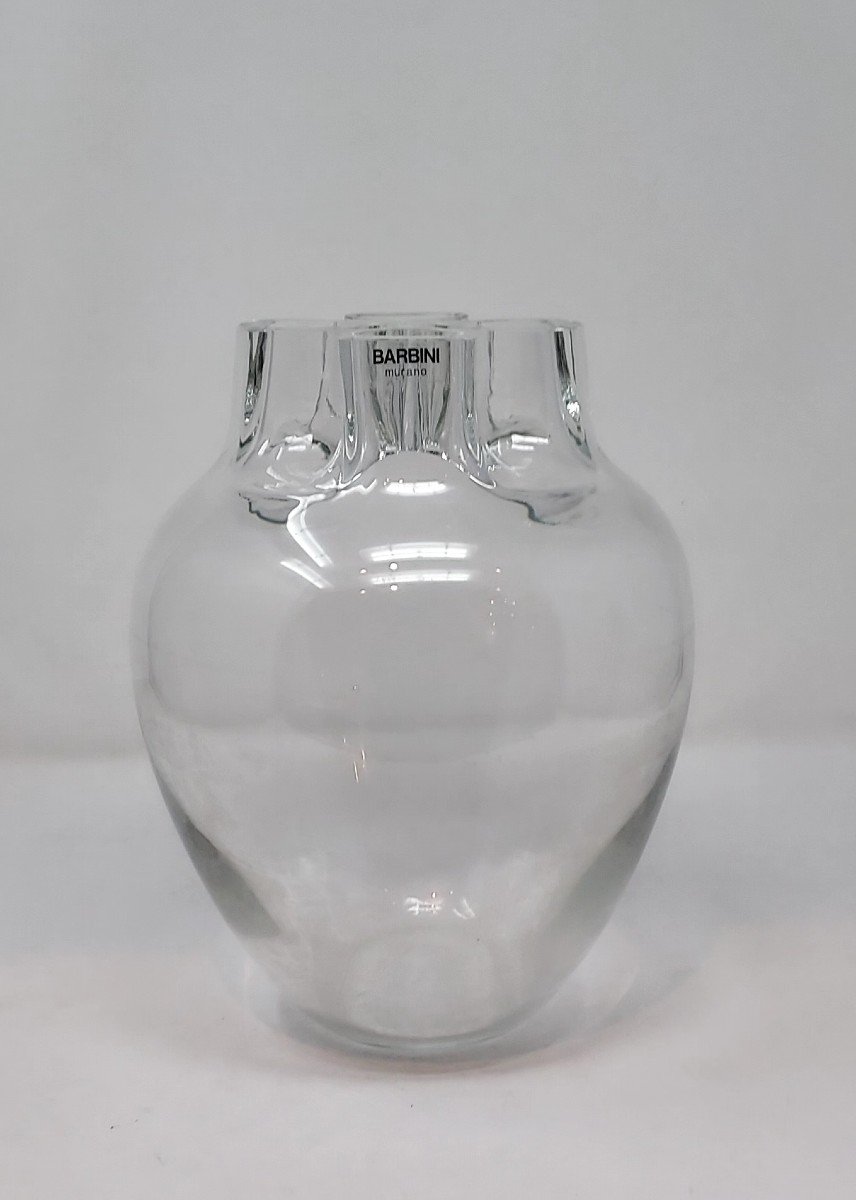 "Quattro Fori" vase de Flavio Barbini 