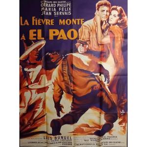 Poster Of The 1959 French Film “the Fever Rises In El Pao”