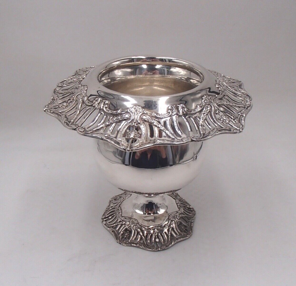 Coupe Ou Vase En Argent Massif, Origine Etats-unis, Tiffany