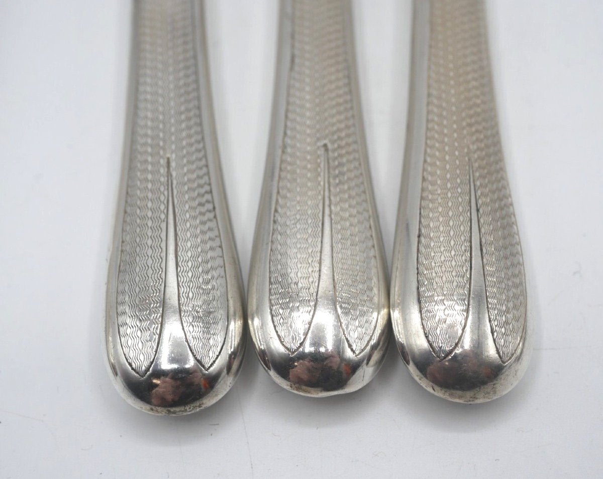 12 Piece Sterling Silver Hors d'Oeuvre Or Mignardise Service-photo-2