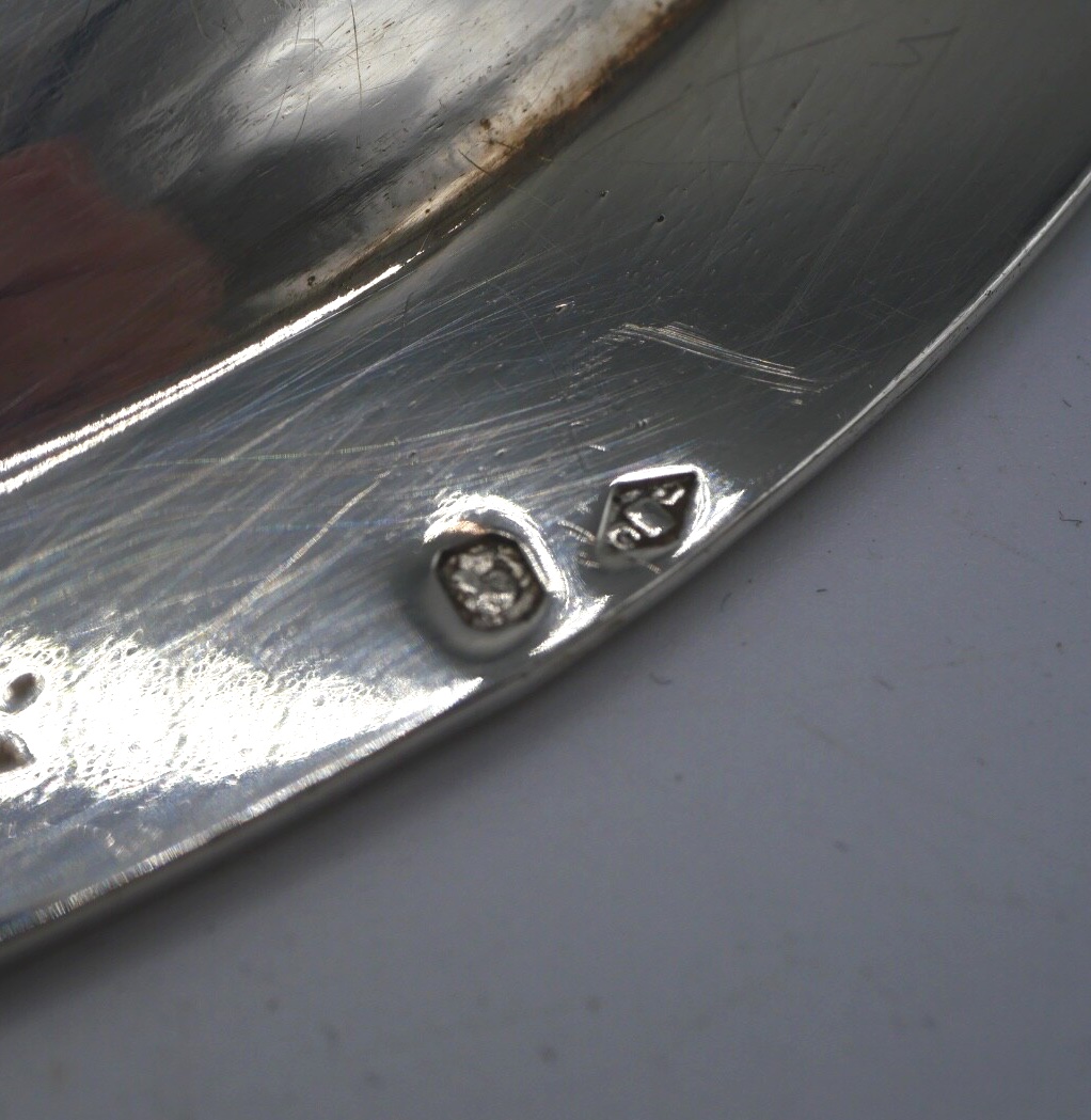 Round Dish In Solid Silver-photo-2