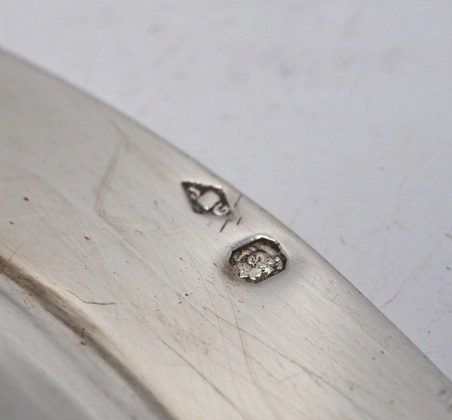 Round Dish In Solid Silver-photo-3