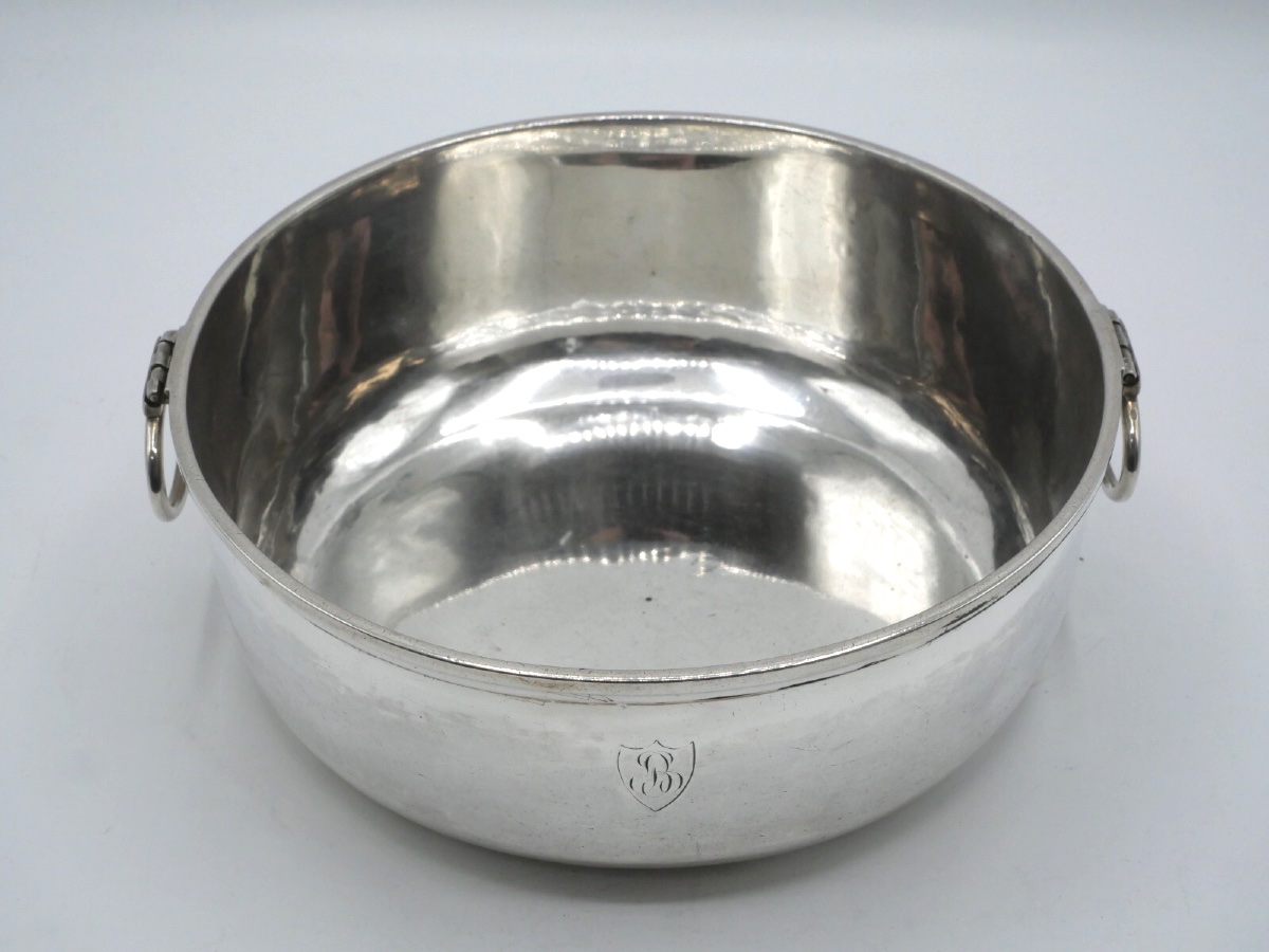 Old Sterling Silver Vegetable Dish By Cahier-photo-4