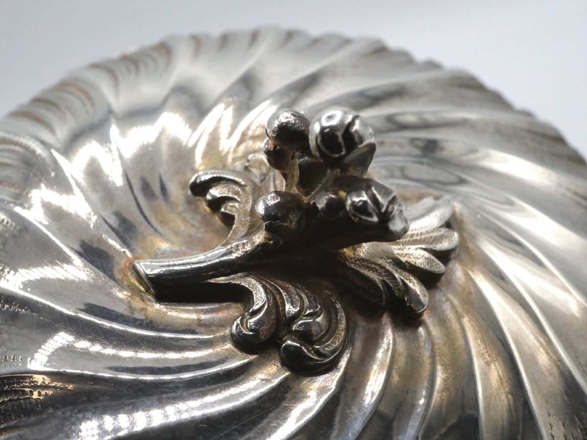 Rococo Style Solid Silver Teapot-photo-1