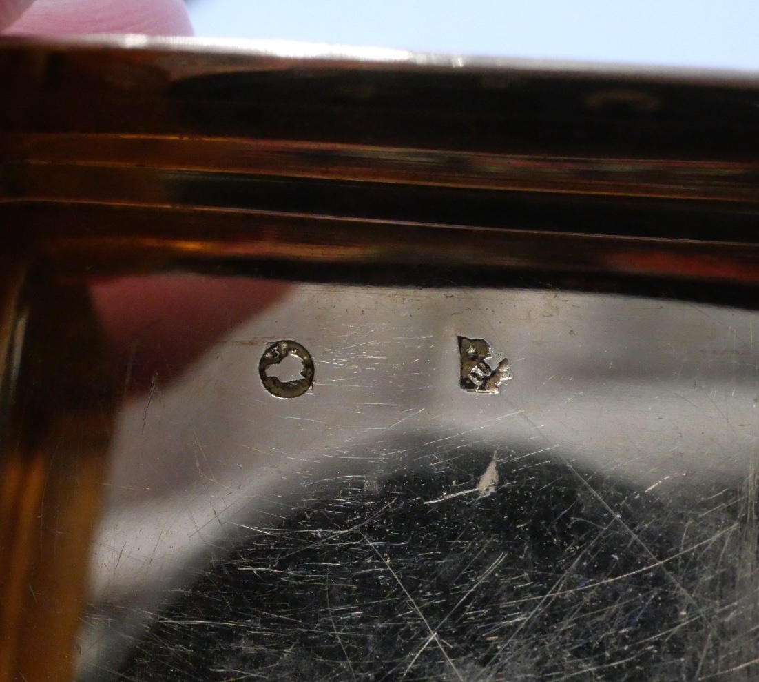 Tabatière en or 18 carats Epoque 19ème-photo-3