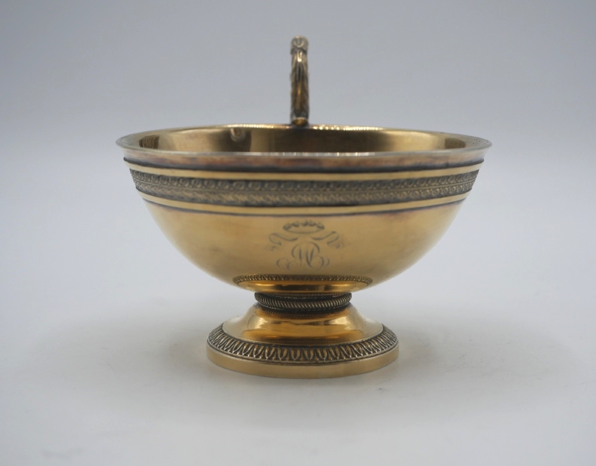 Silver-gilt Teacup By Jean-baptiste Claude Odiot-photo-1